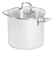 LARGE 11.35 L SALT ™ Stainless Steel Pot with Lid