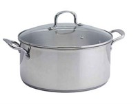 NEW SALT Stainless Steel Dutch Oven Large 10 QT