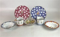 Assortment of MacKenzie-Childs Dinnerware