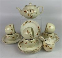 Hall Jewel Tea "Autumn Leaf" Tea Service Pieces