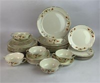 Hall Jewel Tea "Autumn Leaf" Dinnerware