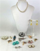 Selection of Vintage Costume Jewelry