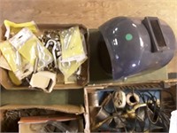 WELDING HELMENT AND OTHER LOT