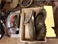 SAW BLADES AND OTHER LOT