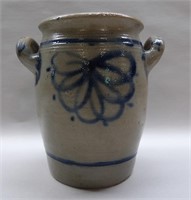 Antique 6 1/2" Salt Glaze Stoneware Jar
