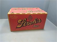 Stroh's beer box