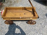 Antique "Simmons Koaster" Wagon
