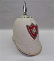 Antique 1890s Lodge Helmet