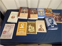 Group of Books about Abraham Lincoln