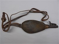 1880s Antique Leather Shotshell Pouch