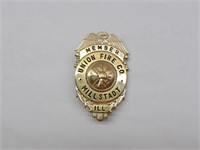 Millstadt, IL Union Fire Co. Dept. Badge