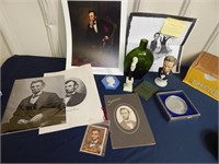 Group of Abraham Lincoln related items