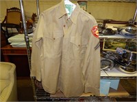 WWII Era USMC FMF PAC Engineers Shirt