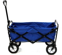 Outdoor Utility Wagon, Solid Blue