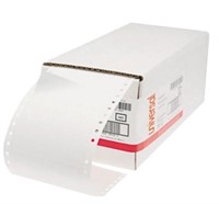 White Dot Matrix Printer Mailing Labels