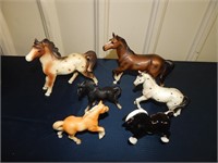 Group of 1960's Porcelain Horses