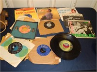 Elvis & Other 45 RPM records
