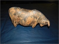 Cast Iron Bull or Cow.. unknown maker