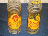 2 different Dr. Swett's Root Beer Bottles
