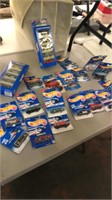 Lot of 19 Packages of New Hot Wheels