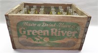 Green River Crate w/ 24 Soda Bottles
