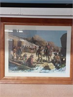 Framed Artwork by Lloyd Harting