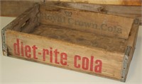 Wooden Royal Crown Cola Crate