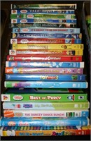 20 ASSORTED CHILDREN DVD MOVIES