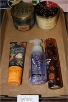 5 NEW BATH AND BODY WORK ITEMS