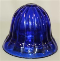 Cobalt Blue Glass Lamp Shade