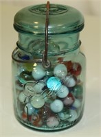 Ball Ideal Jar Full of Marbles