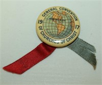 1917 Church of Christ General Convention Pin