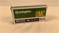 (50) Remington UMC 115gr 9mm Luger FMJ Ammo