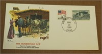 The Homestead Act First Day of Issue Envelope