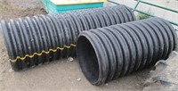 2 PLASTIC CULVERTS