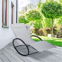 YOLANDA DIRECT Patio Rocking Chair