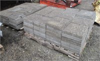 2 SKIDS OF CEMENT PATIO STONE