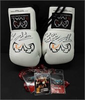 BOXING GLOVES SIGNED BY DAVID LEMIEUX