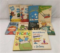 1950-1970S DR SEUSS BOOKS - QTY 10