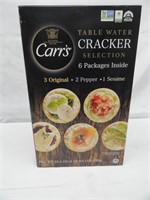 Carr's Table Water Crackers 6 Pks. 3- Original,