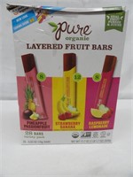 Pure Organic Layered Fruit Bars 28ct.