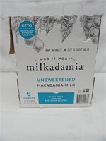 Milkadamia Unsweetened Milk 3-32fl.oz. Cartons