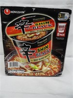 Nongshim Shin Black Noodle Soup 8-3.5oz. Cups