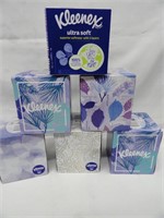 6 Kleenex Ultra Soft 3-Ply Tissues 85 Per Box