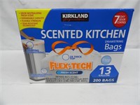 Kirkland 13 Gallon Kitchen Scented Trash Bags
