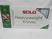 Solo Heavyweight Knives 500Ct.