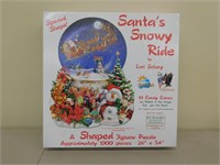 Santas Snowy Ride Puzzle - 1000 Pieces