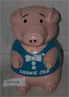 PLASTIC PIG COOKIE JAR