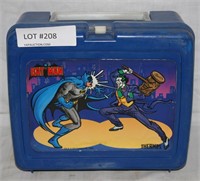 1982 BATMAN PLASTIC LUNCHBOX W/THERMOS