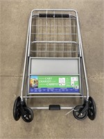 FOLDING SHOPPING CART WITH WHEELS